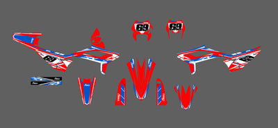 Graphics Kit suitable for Beta RR 50 / 125 - Clean Edition