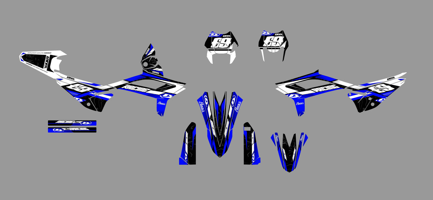 Dekor passend für Beta RR 50 / 125 - Heaven Edition - Arider