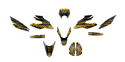 Dekor passend für Malaguti XSM 125 - Razor Edition - Arider