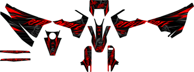 Graphics Kit suitable for Husqvarna 701 - RideOrDie Edition