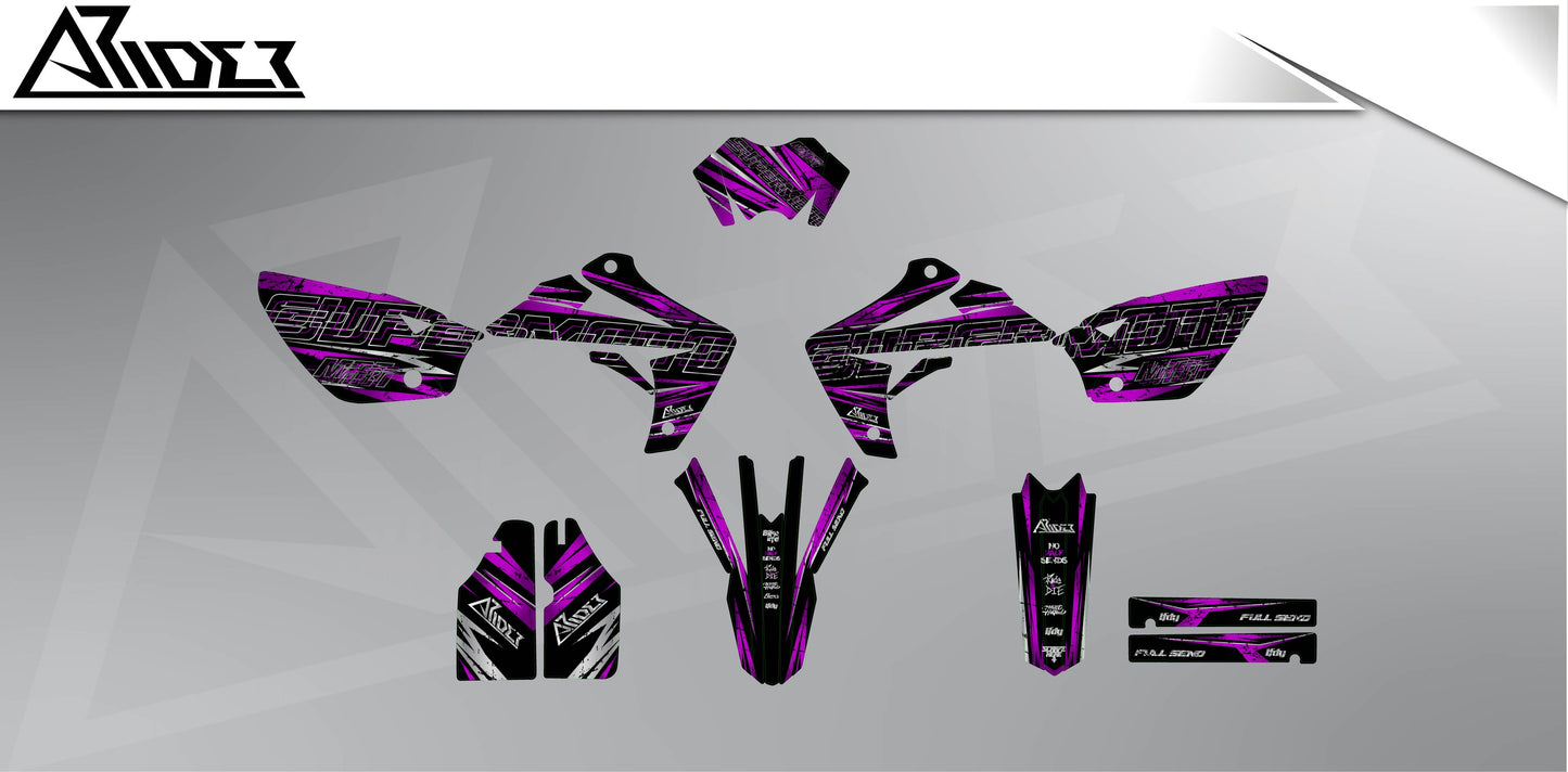 Graphics Kit suitable for Rieju MRT 50 / 125 - Distort Edition