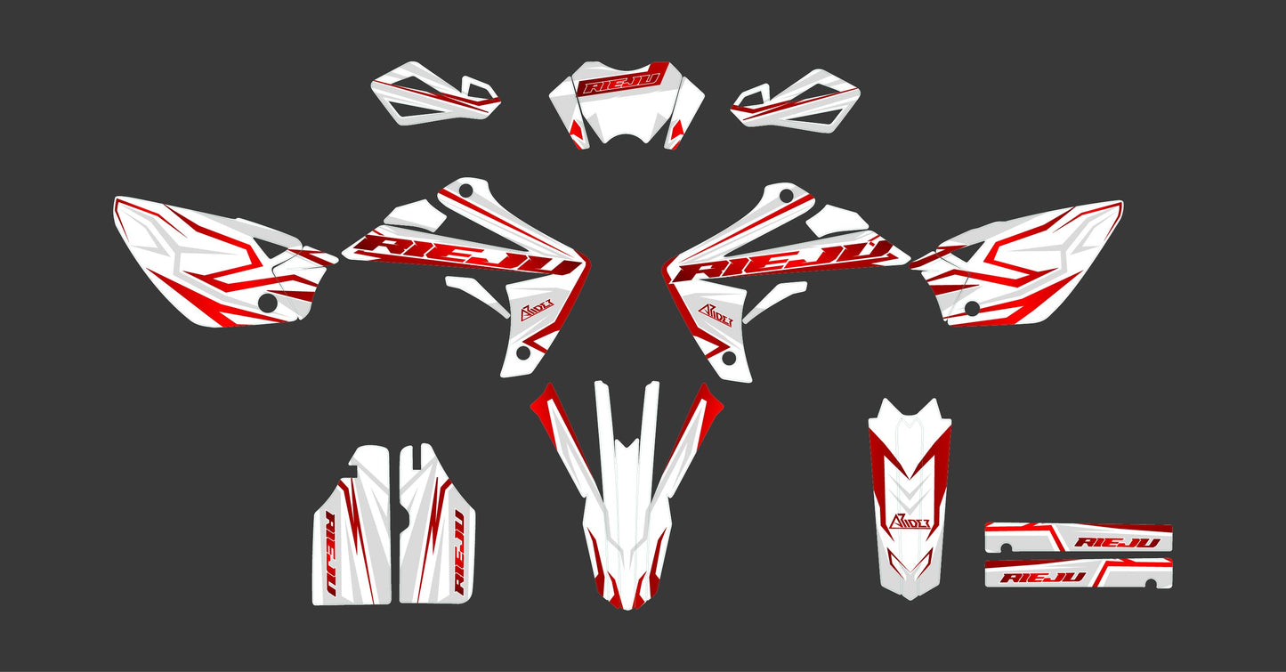Kit déco adapté pour Rieju MRT 50 / 125 - Édition Pulse