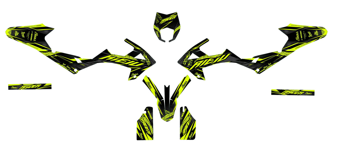 Dekor passend für Rieju MRT 50 / 125 - Beast Edition - Arider