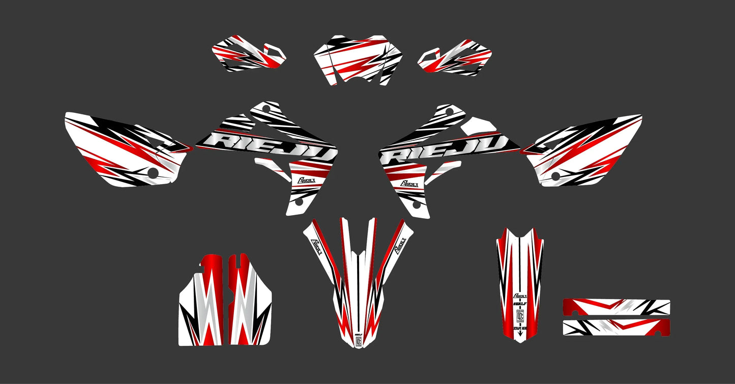 Dekor passend für Rieju MRT 50 / 125 - Luantic Edition - Arider