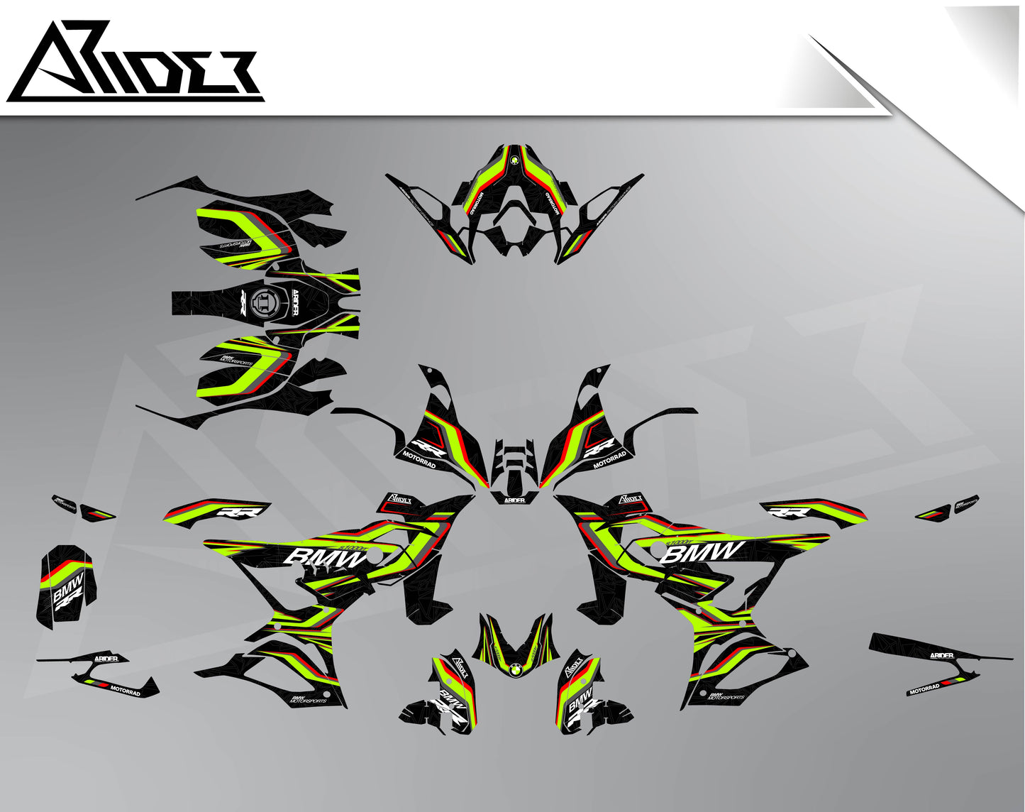 BMW S 1000 RR Graphics Kit - Speed Edition