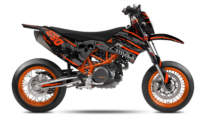 Dekor passend für KTM 690 SMC-R - Skull Edition - Arider