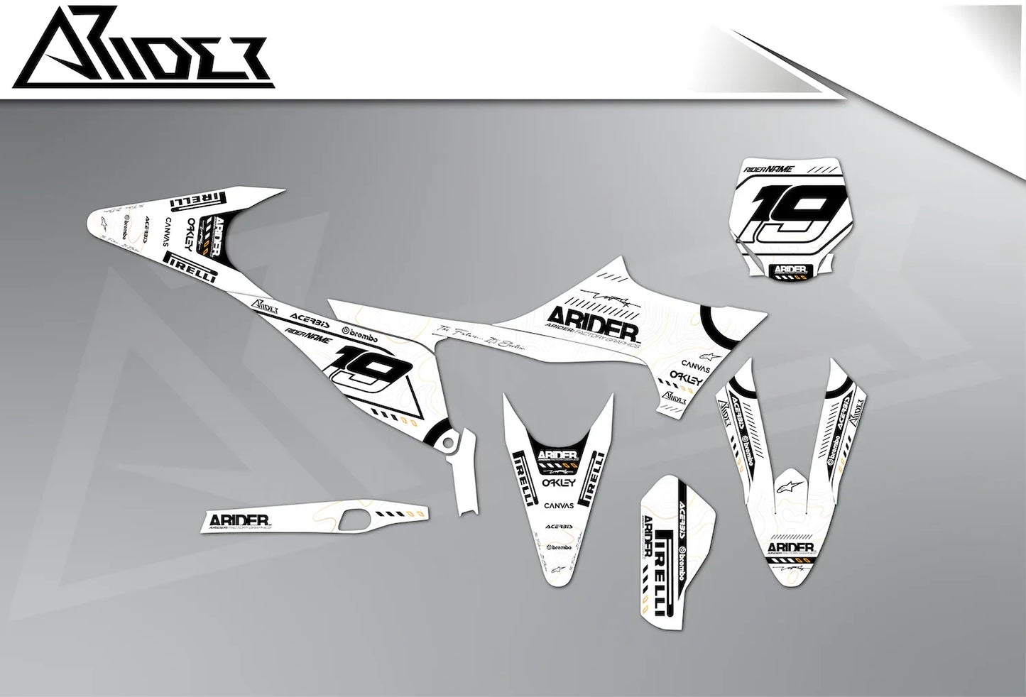 Dekor passend für Stark Varg MX / EX - Heaven Edition - Arider