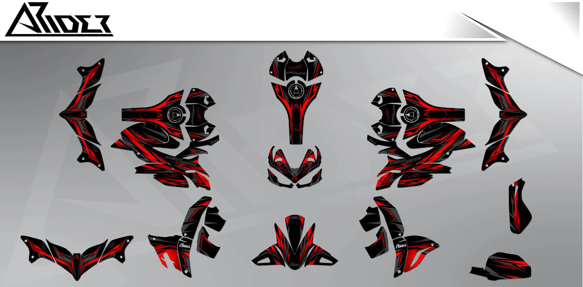 Dekor passend für Ducati Streetfighter V4/V4S - Prime Edition - Arider
