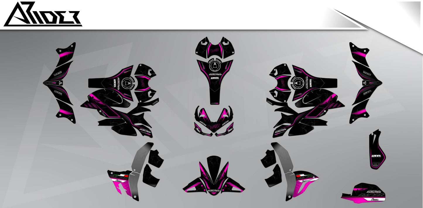 Graphics Kit suitable for Ducati Streetfighter V4/V4S - Quantum Edition