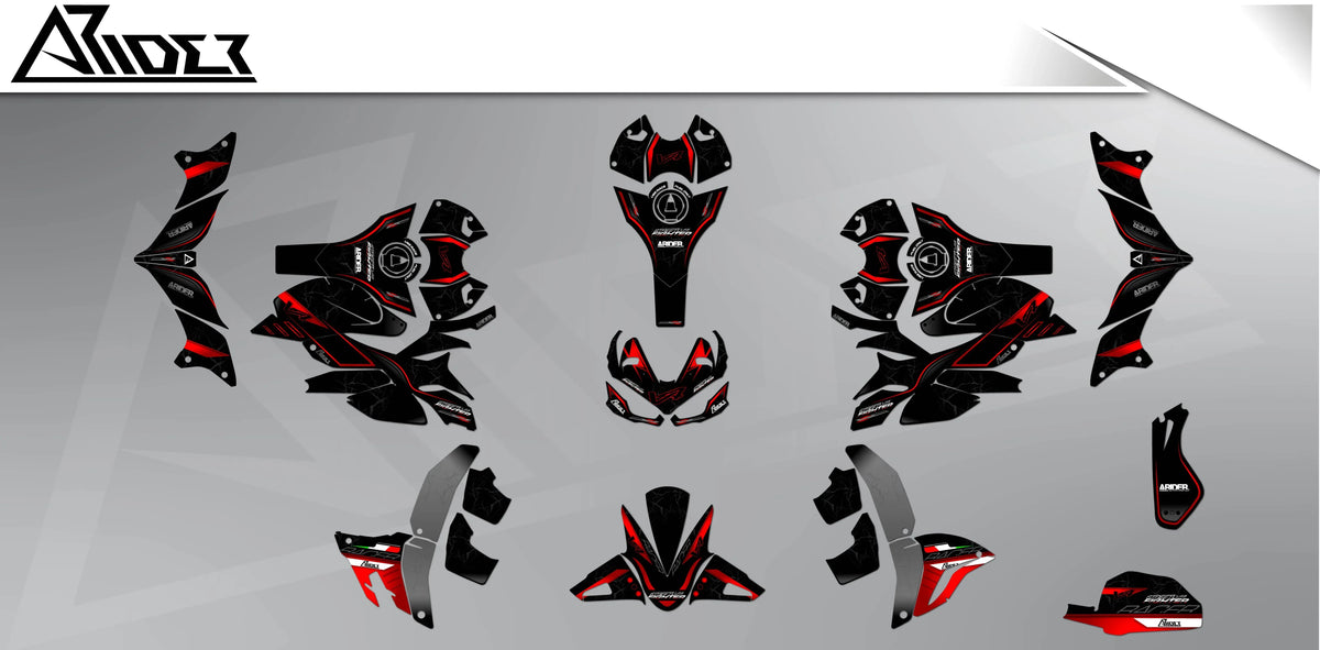 Dekor passend für Ducati Streetfighter V4/V4S - Quantum Edition - Arider