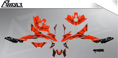 Graphics Kit suitable for KTM Super Duke 1390 - Clean Edition