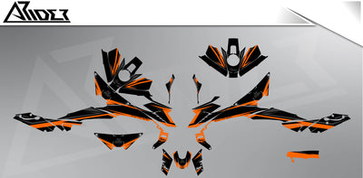 Graphics Kit suitable for KTM Super Duke 1390 - Strike Edition