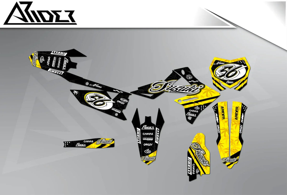 Dekor passend für Suzuki RMZ - Clean Edition - Arider