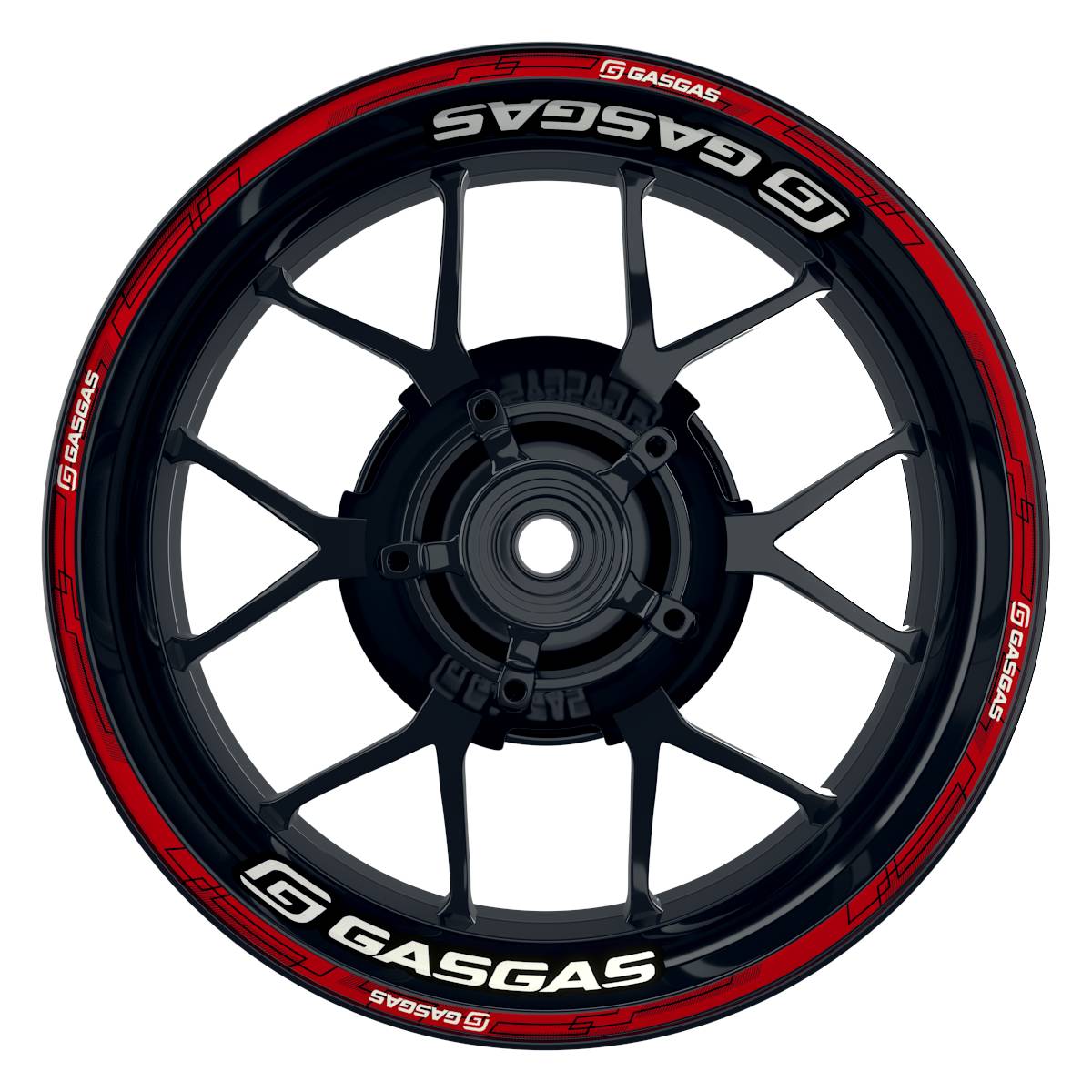GASGAS Felgenaufkleber light V4