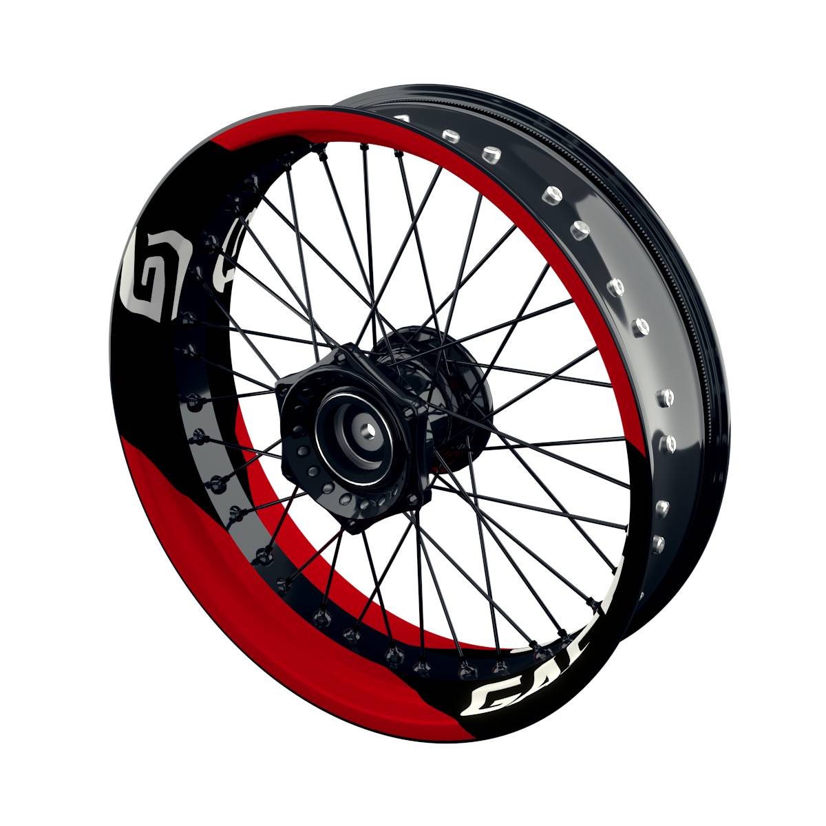 GASGAS Felgenaufkleber premium Storm