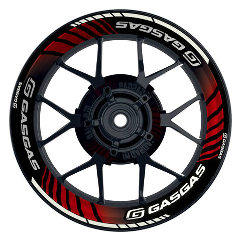 Motorrad Felgenaufkleber 360 Spin - GASGAS Techno