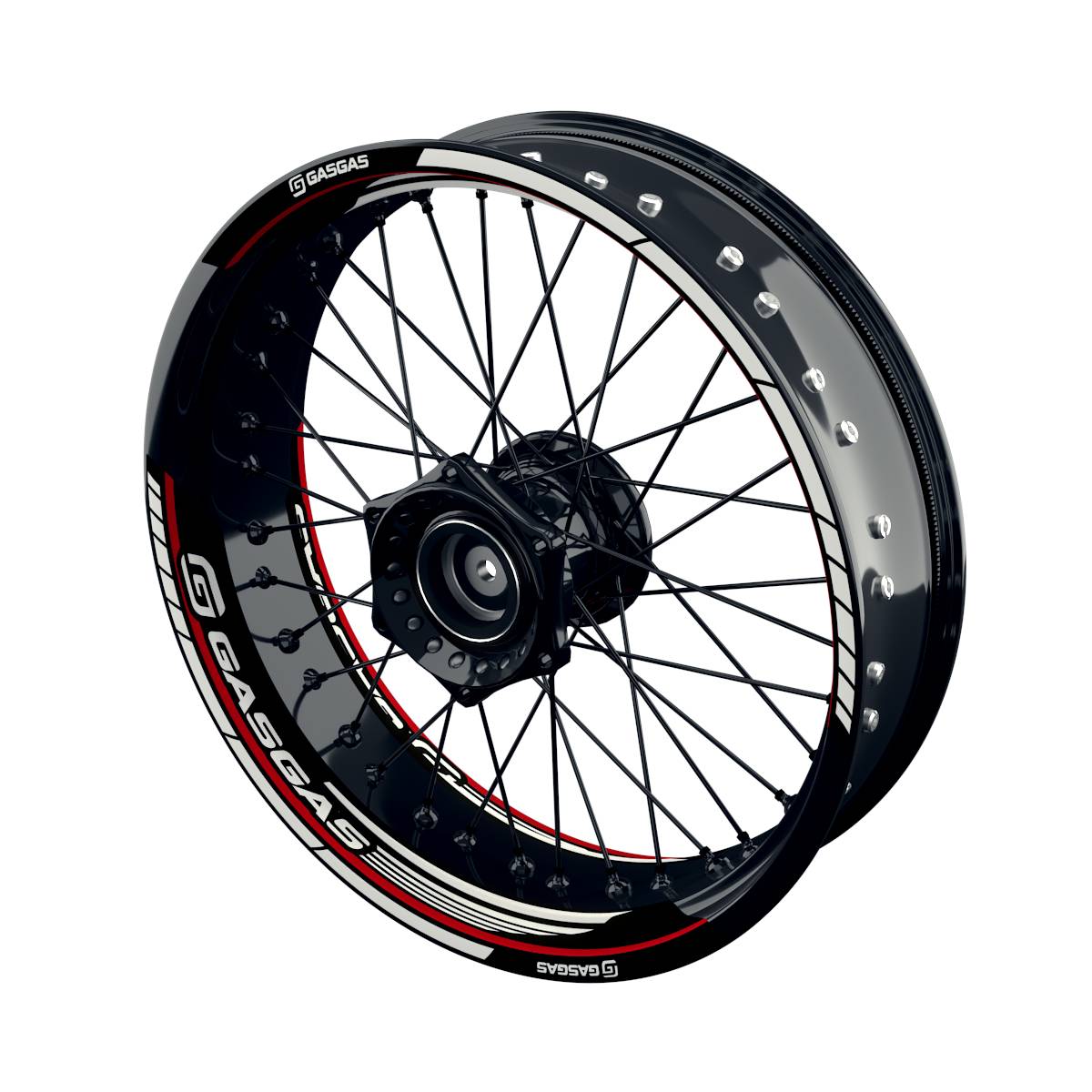 GASGAS Felgenaufkleber geteilt Saw