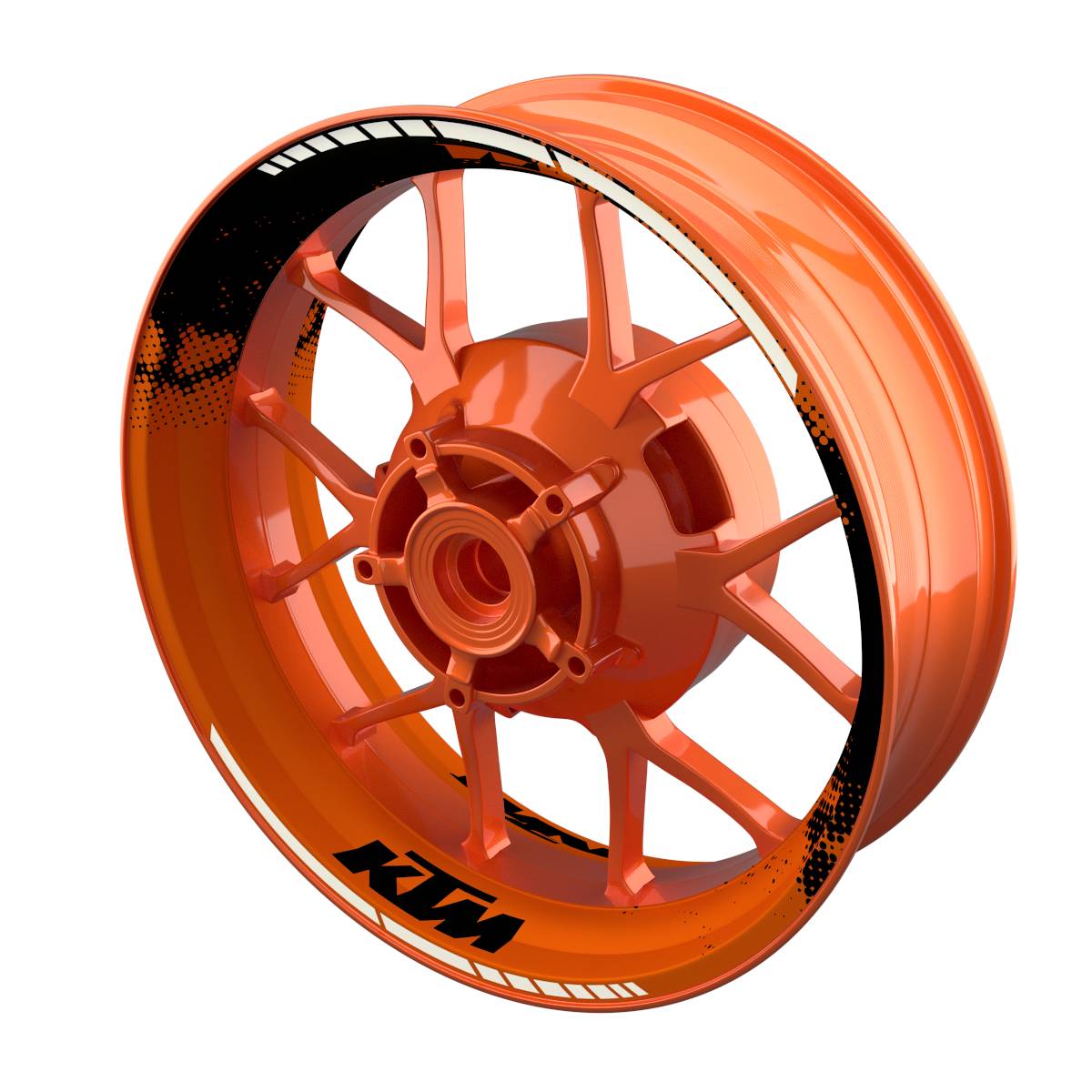 Felgenaufkleber KTM premium Dots