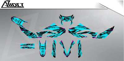 Dekor passend für Yamaha WR 125 X - Core Edition - Arider