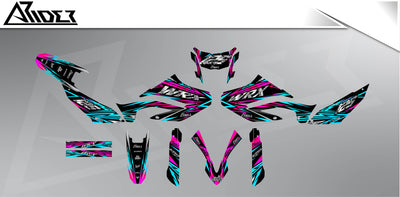 Graphics Kit suitable for Yamaha WR 125 X - Vault Edition