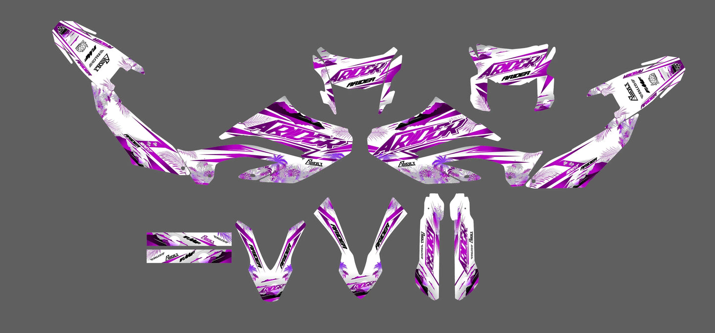 Dekor passend für Yamaha WR 125 X - Pine Edition - Arider