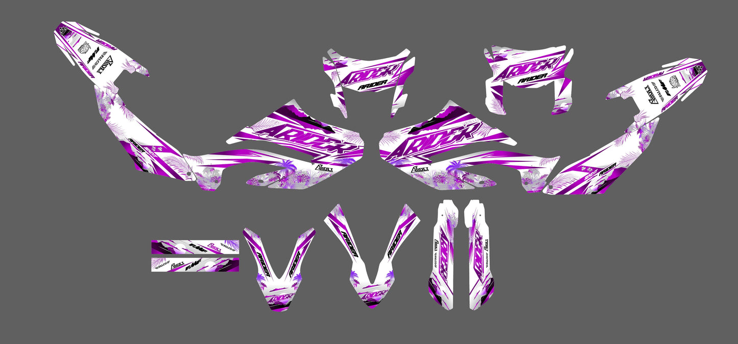 Kit déco adapté pour Yamaha WR 125 X - Édition Pin