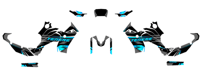 Graphics Kit suitable for Yamaha Tenere 700 - Advance Edition