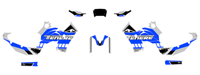Graphics Kit suitable for Yamaha Tenere 700 - Force Edition