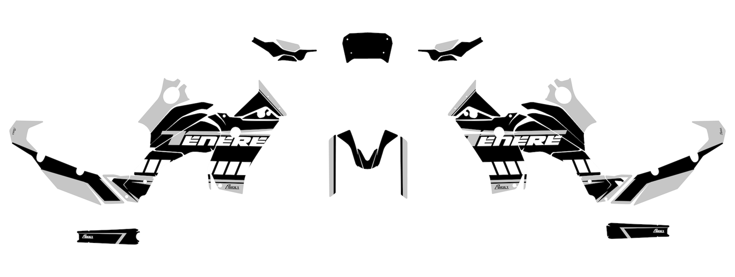 Graphics Kit suitable for Yamaha Tenere 700 - Force Edition