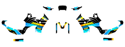 Dekor passend für Yamaha Tenere 700 - Tracer Edition - Arider