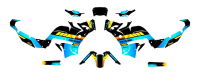 Dekor passend für Yamaha Tenere 700 World Raid - Tracer Edition - Arider