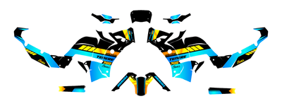 Graphics Kit suitable for Yamaha Tenere 700 World Raid - Tracer Edition