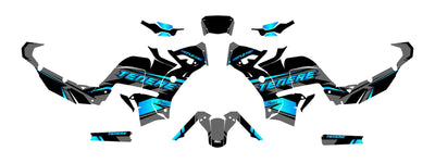 Dekor passend für Yamaha Tenere 700 World Raid - Advance Edition - Arider