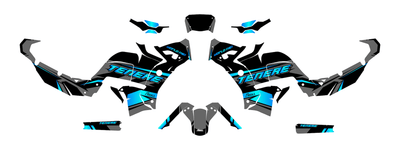 Graphics Kit suitable for Yamaha Tenere 700 World Raid - Advance Edition