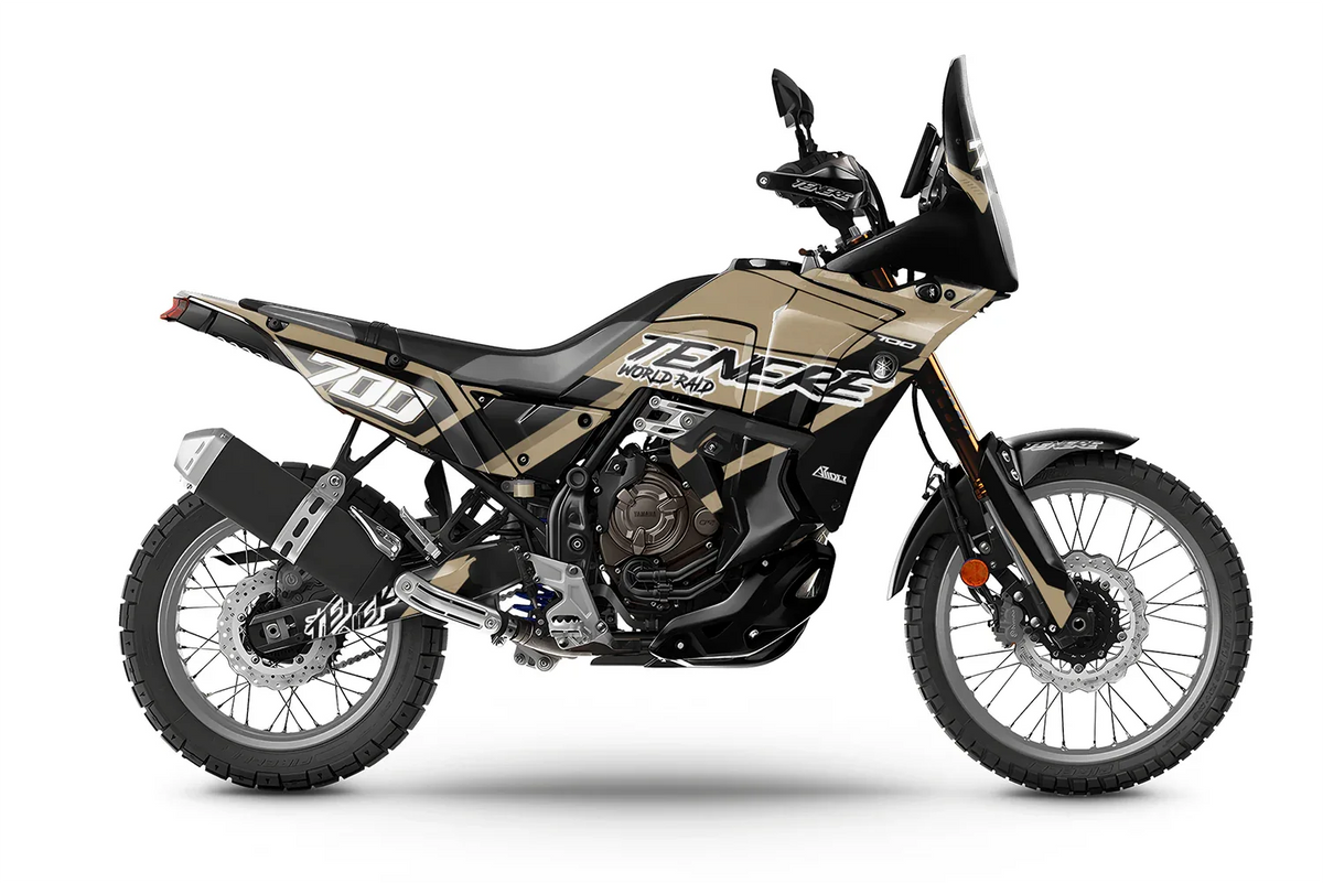 Dekor passend für Yamaha Tenere 700 World Raid - Desert Edition - Arider