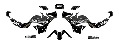 Dekor passend für Yamaha Tenere 700 World Raid - Desert Edition - Arider