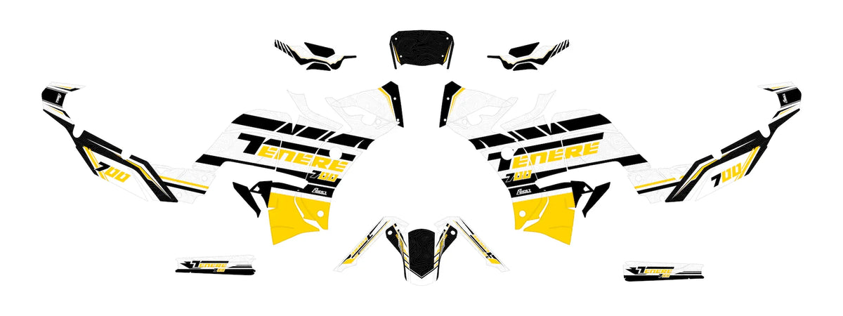 Dekor passend für Yamaha Tenere 700 World Raid - Explorer Edition - Arider