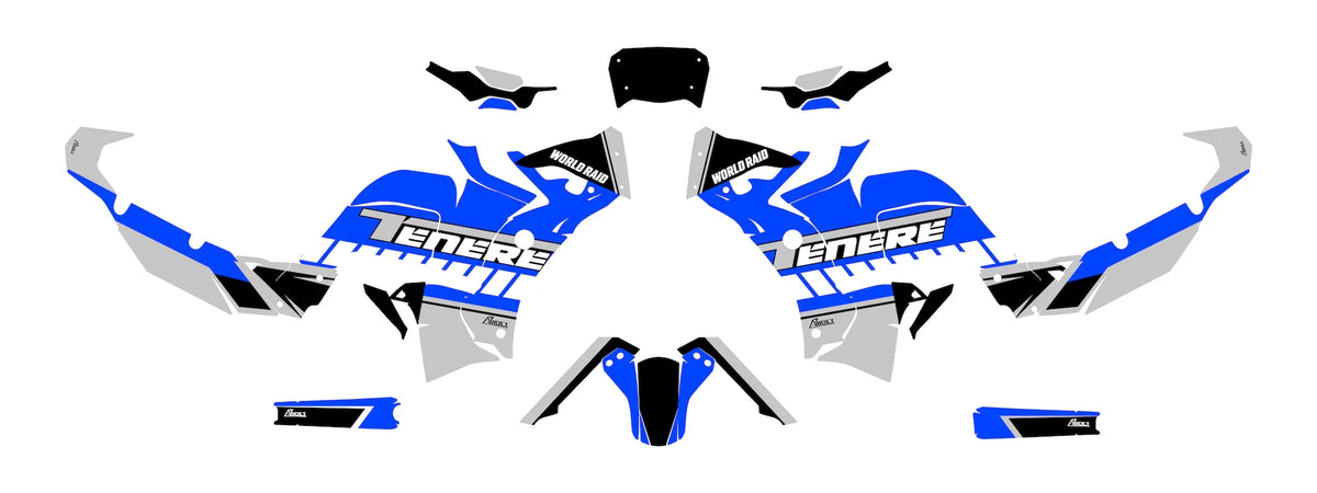 Dekor passend für Yamaha Tenere 700 World Raid - Force Edition - Arider