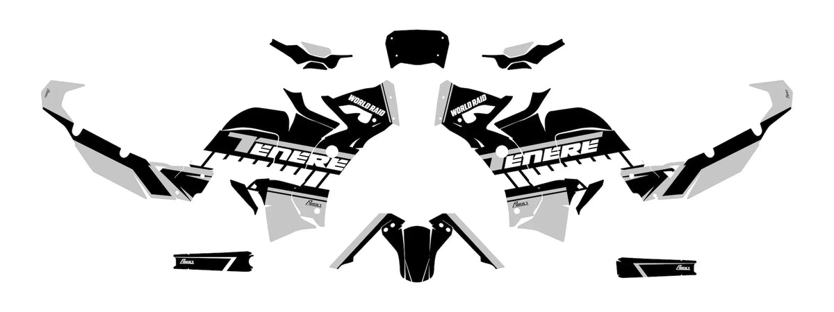 Dekor passend für Yamaha Tenere 700 World Raid - Force Edition - Arider