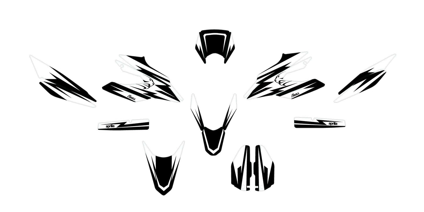 Graphics Kit suitable for Aprilia SX 125- Flash Edition