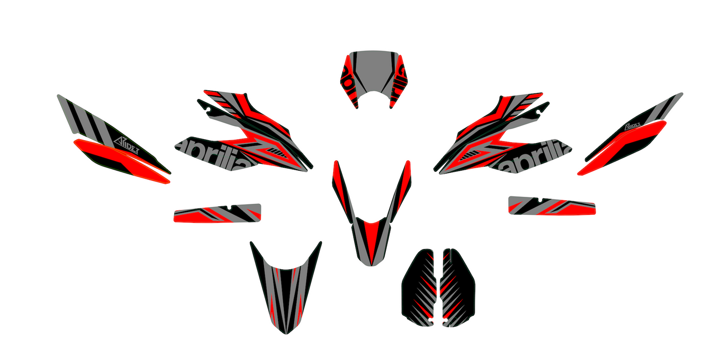 Graphics Kit suitable for Aprilia SX 125- Tone Edition