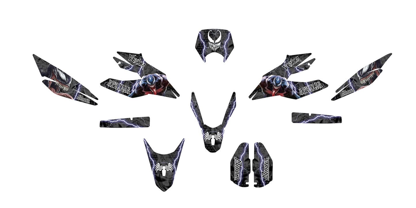 Graphics Kit suitable for Aprilia SX 125- Venom Edition