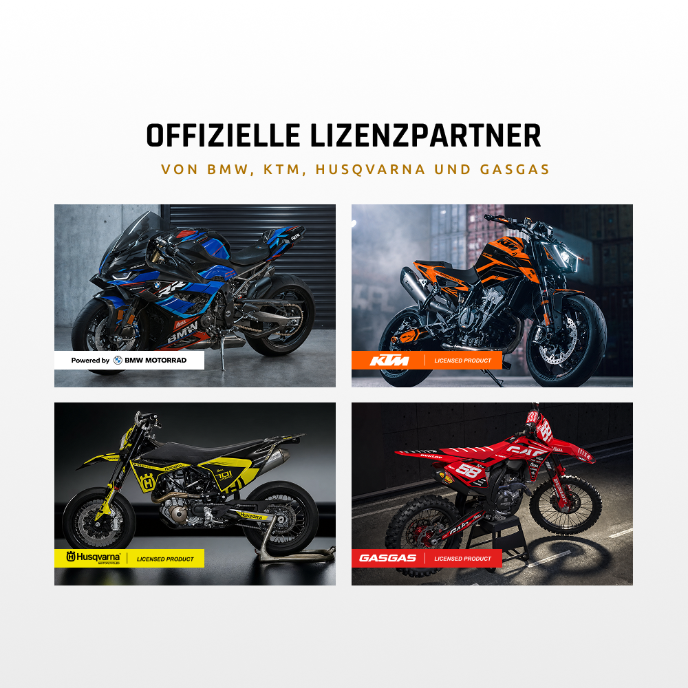Dekor passend für BMW F 900 GS Dekor - Pioneer Edition