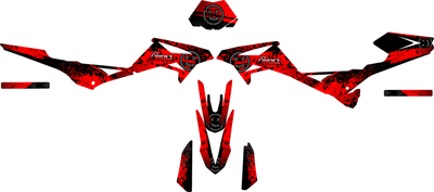 Graphics Kit suitable for Beta RR 50 - Smiley Edition