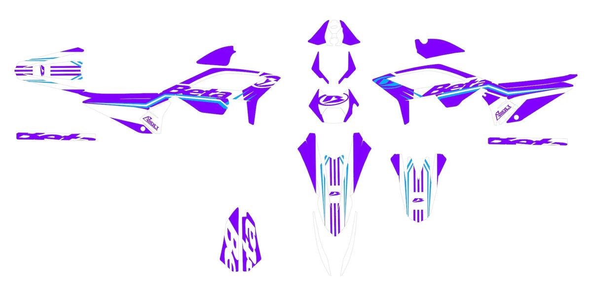 Dekor passend für Beta RR 50 / 125 - Tri Edition - Arider