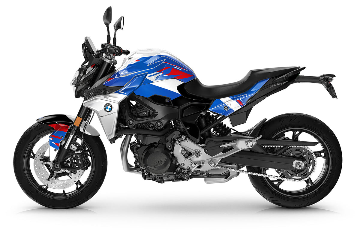 Dekor passend für BMW F 900 R - Cup Edition, Farbe Weiß