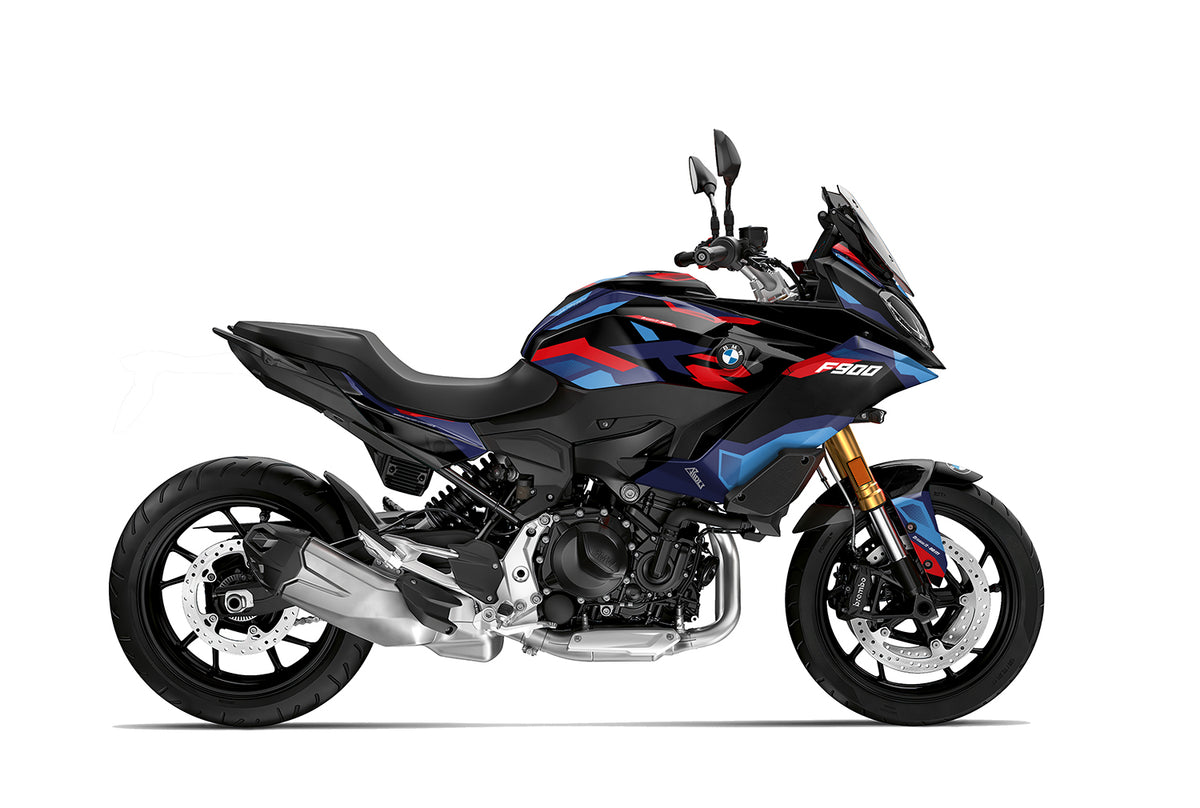 Dekor passend für BMW F 900 XR - Slim Edition, Farbe Schwarz