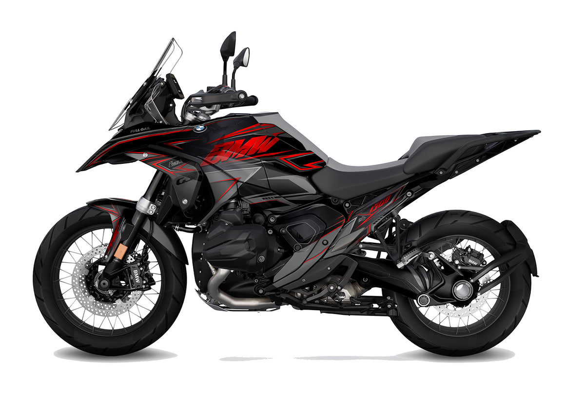 Dekor passend für BMW R 1300 GS - Hunt Edition, Farbe Rot