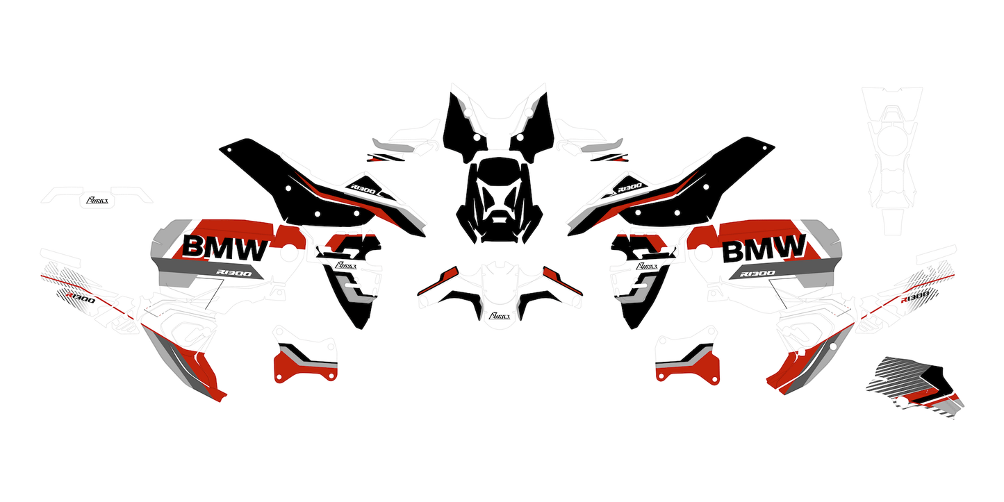 BMW R 1300 GS ADV Graphics Kit - Space Edition