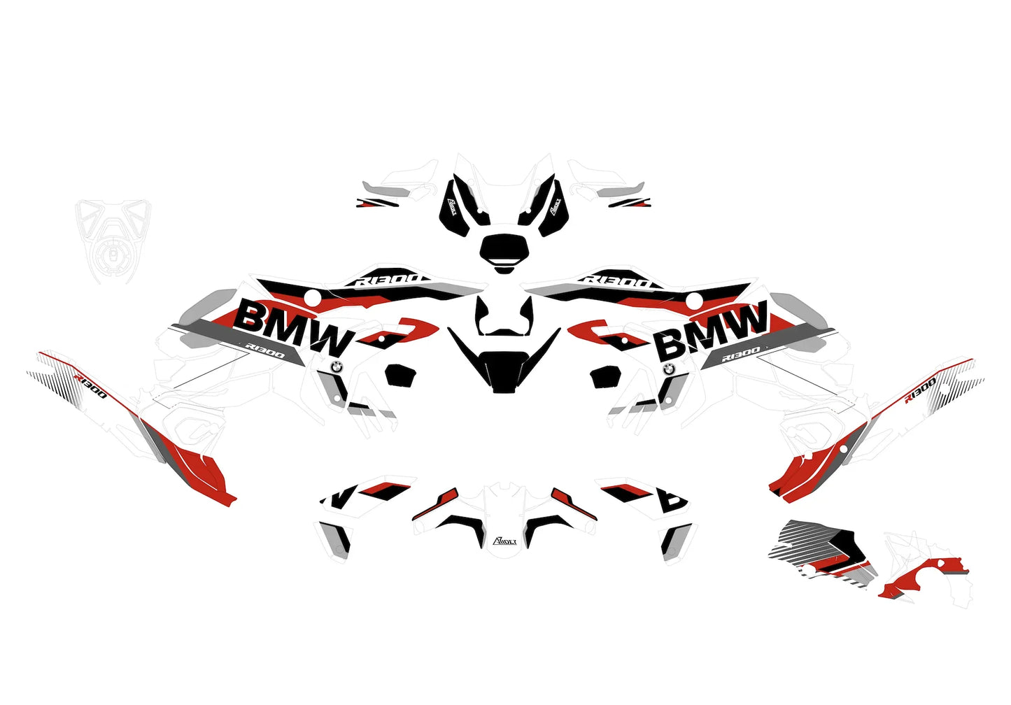 BMW R1300 GS Dekor - Space-Edition - Arider